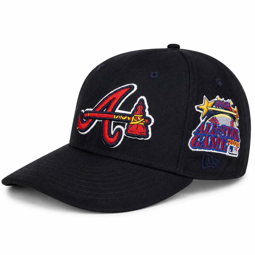 New Era Atlanta Braves Patch Pride 59FIFTY Fitted Hat 7 3/8